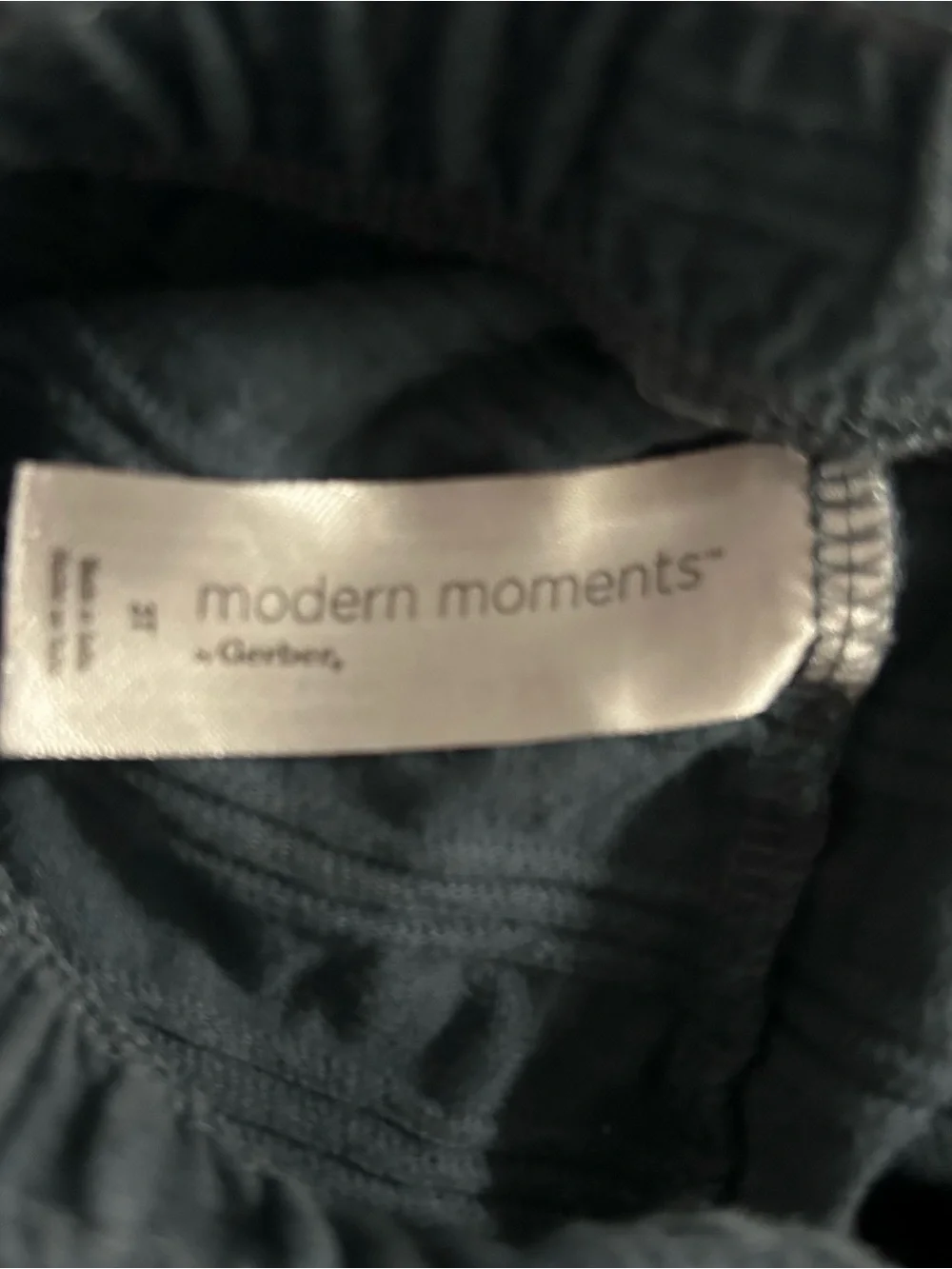 Gerber Modern Moments Deep Teal Matching‎ Shirt/Short Set 3T